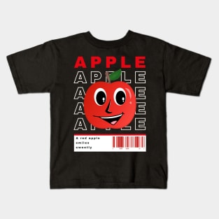 Smiling Apple Kids T-Shirt